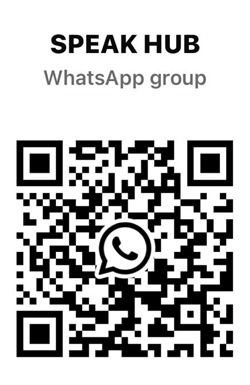 SPEAK Hub WhatsApp Group